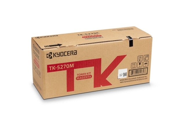 Toner Original Kyocera Magenta, TK-5270M, pentru ECOSYS M6230|M6630, 6K,...