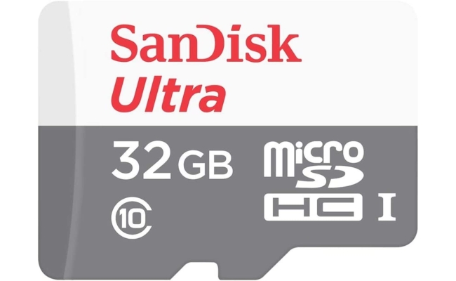 Card de Memorie SanDisk MicroSDHC, 32GB, Adaptor SD, Class 10