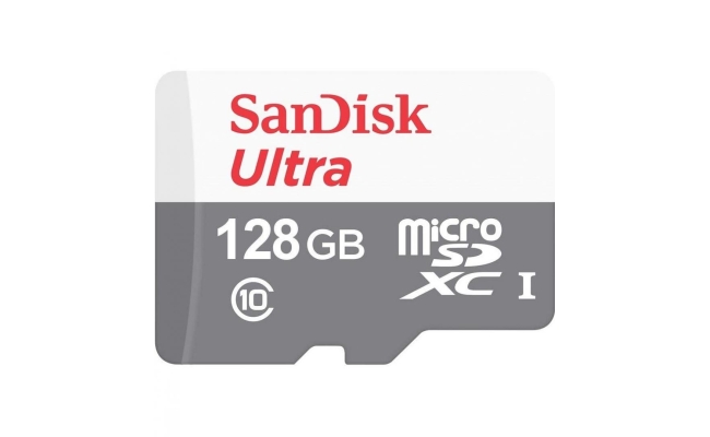 Card de Memorie Sandisk MicroSDXC, 128GB, Adaptor SD, Class 10