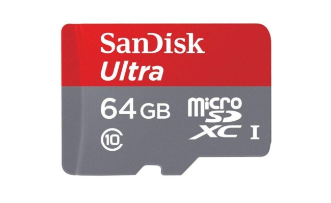 Card de Memorie SanDisk Ultra microSD, 64GB, Class 10