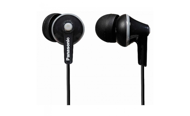 Casti In-Ear Panasonic RP-HJE125E-K, 1.2m