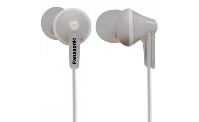 Casti In-Ear Panasonic RP-HJE125E-W, 1.2m