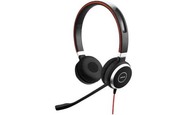 Casti Stereo Jabra Evolve 40, On-Ear, Negru, cu fir, negru, 6399-829-209