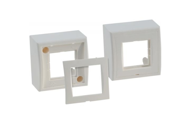 Nexans Doza aplicata pentru modul 45x45 alb LANmark, "N200.116"