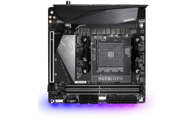 Placa de baza Gigabyte B550I AORUS PRO AX AM4