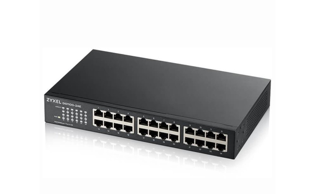 Switch Zyxel GS1100-24E, 24 port, 10/100/1000 Mbps