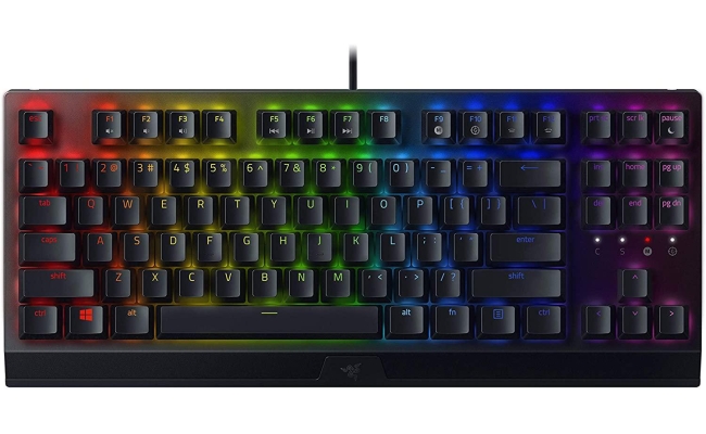 Tastatura Gaming Razer BlackWidow V3 Tenkeyless, RGB, Negru