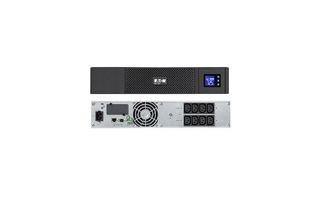 UPS Eaton 5SC1000IR, Tower/rack, 700 W, AVR, IEC x 8, display LCD