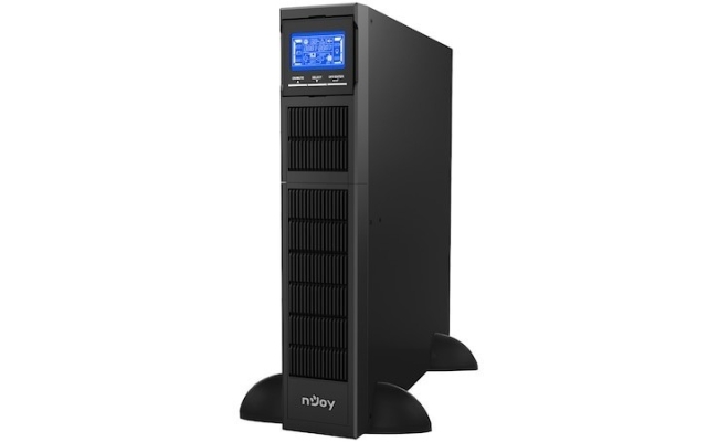 UPS Njoy Balder 1000 Online, Tower/rack, 1000 W, LCD Display