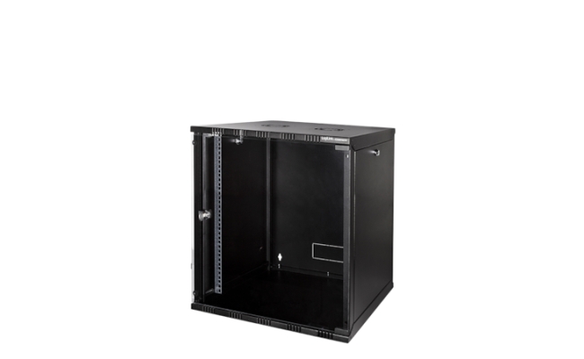 Cabinet metalic 19″ Logilink W12A54B, 12U, fixare pe perete, negru