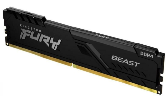 Memorie RAM Kingston FURY Beast 16GB DDR4 2666MHz CL16