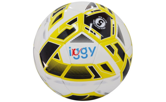 MINGE FOTBAL IGGY material premium PU + cusatura, dimensiune 5, greutate 410...