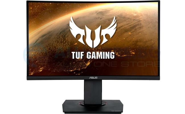 Monitor Gaming Curbat LED VA ASUS TUF 23.6", VG24VQR, 1ms, Negru