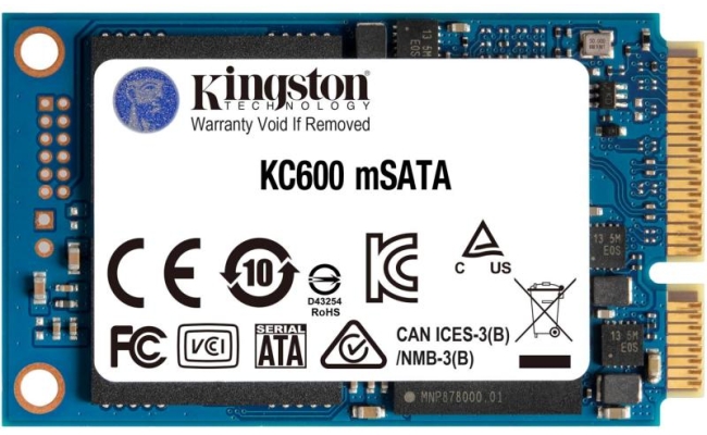 SSD Kingston KC600 256GB mSATA SSD (SKC600MS/256G)