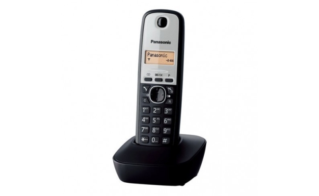 Telefon Panasonic, fara fir, gri inchis, KX-TG1911FXG, Caller ID, afisaj LCD