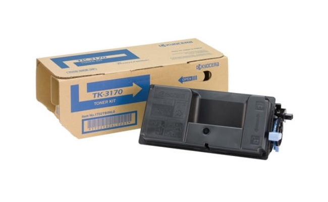 Toner Original KYOCERA Black, TK-3170, pentru ECOSYS P3050DN, 15.5K, incl.TV...