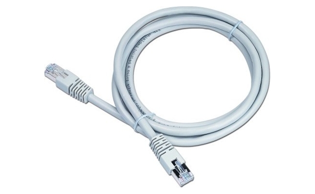 Cablu Patch Cord FTP GEMBIRD Cat6, 1.5m, Gri, AWG26, Ecranat (PP6-1.5M)