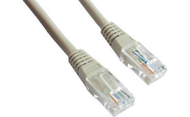 Cablu Patch Cord UTP GEMBIRD Cat5e, 10m, Gri (PP12-10M)