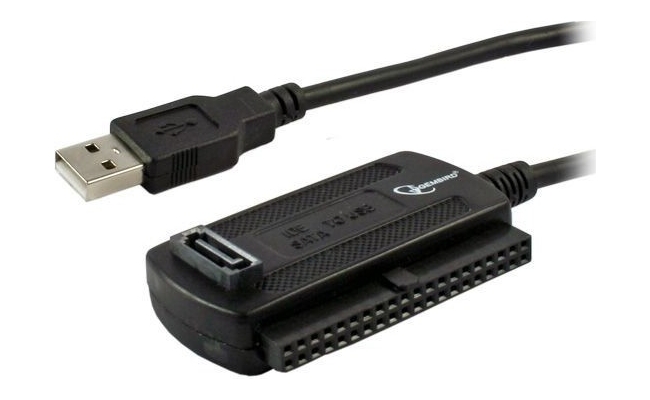 CABLU USB GEMBIRD adaptor, 30cm, adaptor USB la unitati 2.5"/3.5", negru, AUSI01