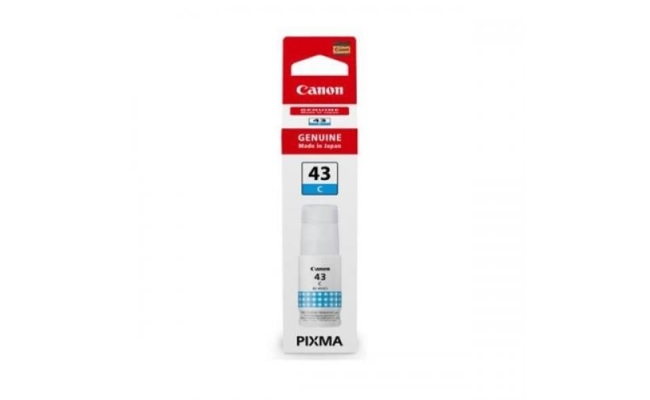 Cartus cerneala Canon GI-43C, culoare cyan, capacitate 3800...