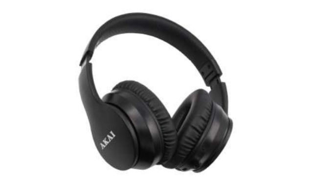 Casti Akai BTH-B6ANC, bluetooth, negru