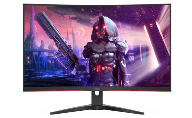 Monitor Gaming Curbat AOC LED VA CQ32G2SE/BK, 31.5'', QHD, 1ms, Negru