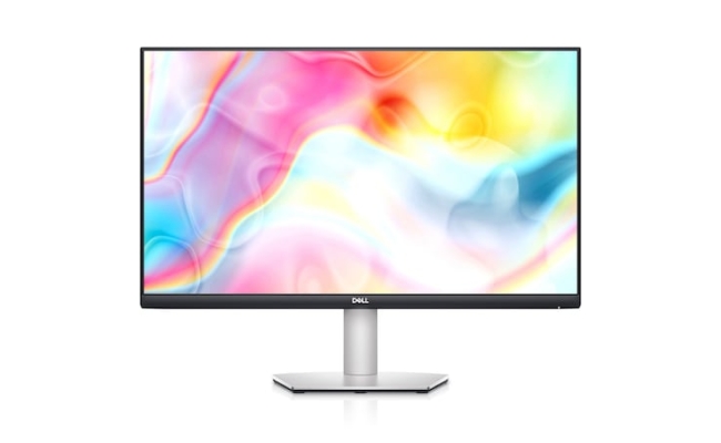 Monitor LED IPS Dell S2722DC, 27", QHD, LCD, 75Hz, 4ms, Pivot, Gri 210-BBRR