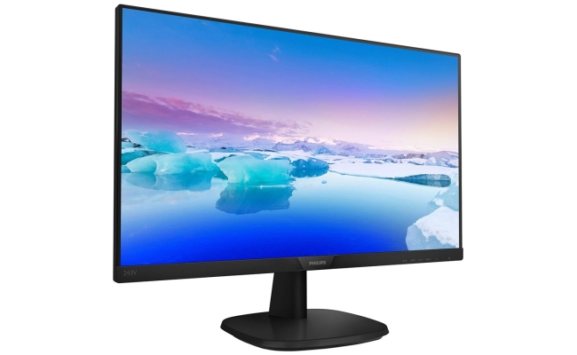 Monitor LED PHILIPS 243V7QJABF/00, 23.8inch, FHD IPS, 5ms, 60Hz, negru