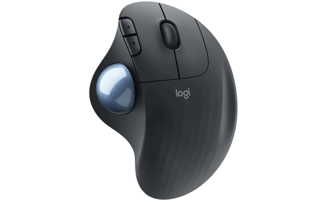 Mouse ergonomic Logitech ERGO M575 - Grafit, 2.4 GHz/Bluetooth