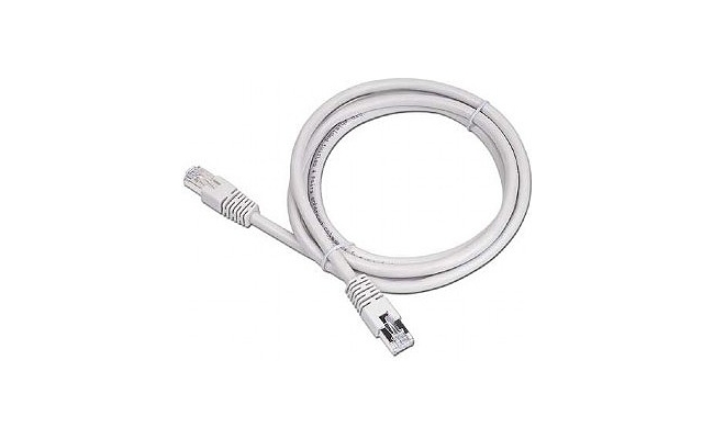 Patch cord UTP PP12-1M Gembird Cat5e, cupru-aluminiu, 1 m, gri, AWG26