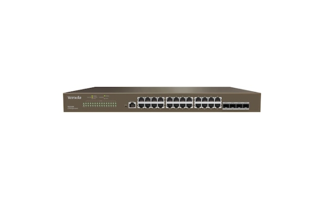 Switch Tenda TEG3328F, 24 port, 10/100/1000 Mbps