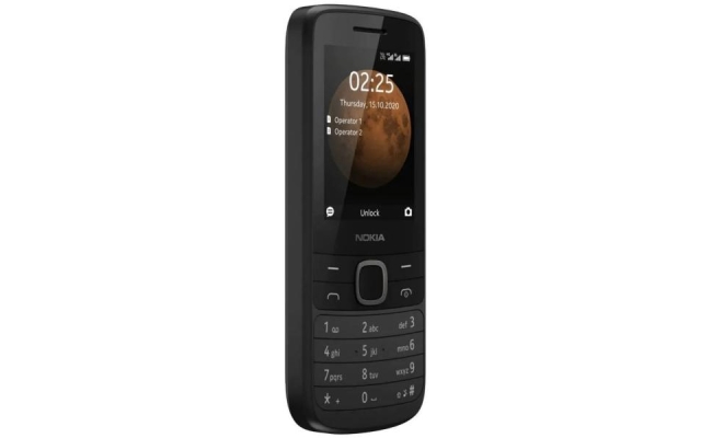 Telefon Nokia 225 DS Black 4G,  2.4", 1150mAh (16QENB01A12)