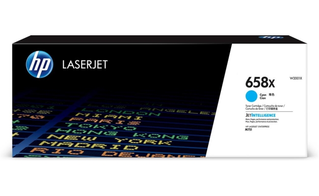 Toner Original HP Cyan, nr.658X, pentru HP Color LaserJet Enterprise M751,...