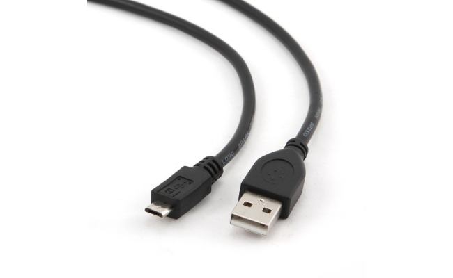 Cablu alimentare si date GEMBIRD USB 2.0 (T) la Micro-USB 2.0 (T), 0.3m,...