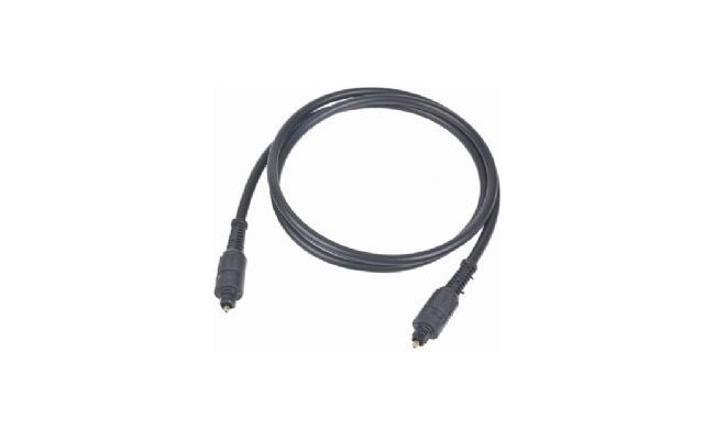 Cablu Audio Optic Gembird Toslink (2m, Negru) - CC-OPT-2M