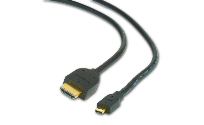 Cablu video GEMBIRD CC-HDMID-15, adaptor HDMI (T) la Micro-HDMI (T), 4.5m,...