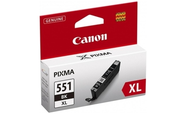 Cartus cerneala Canon CLI-551XL, black, capacitate 11ml, pentru Canon Pixma...