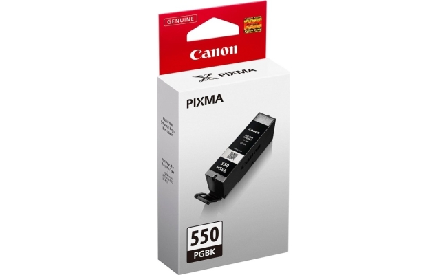 Cartus cerneala Canon PGI-550 PGBK, pigment black, capacitate 15ml, pentru...