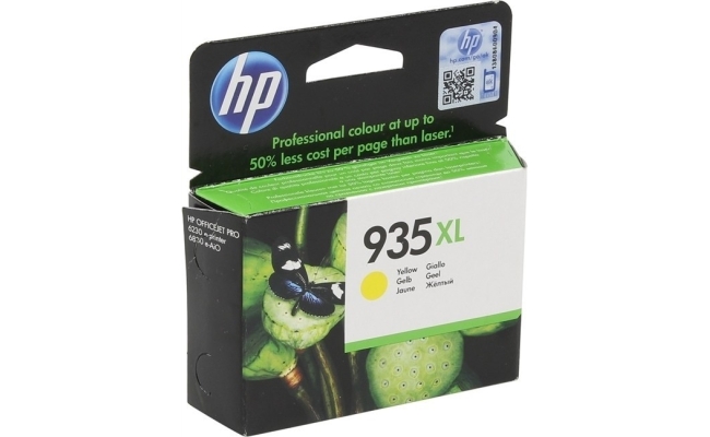 Cartus cerneala HP Yellow Nr.935XL C2P26AE Original HP Officejet Pro 6830E-AIO