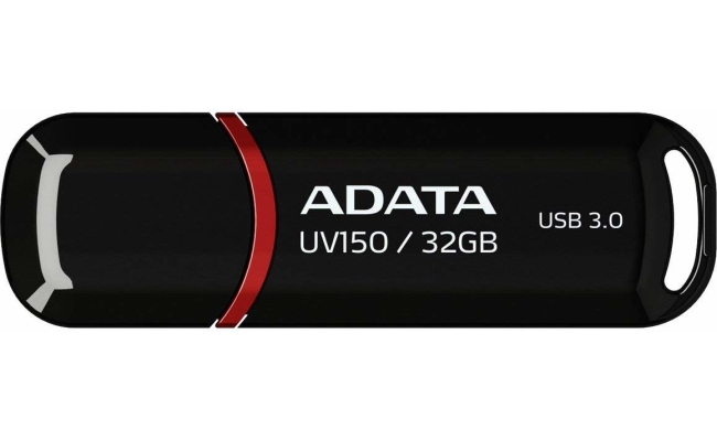 Memorie USB Flash Drive ADATA UV150, 32Gb, USB 3.0, negru