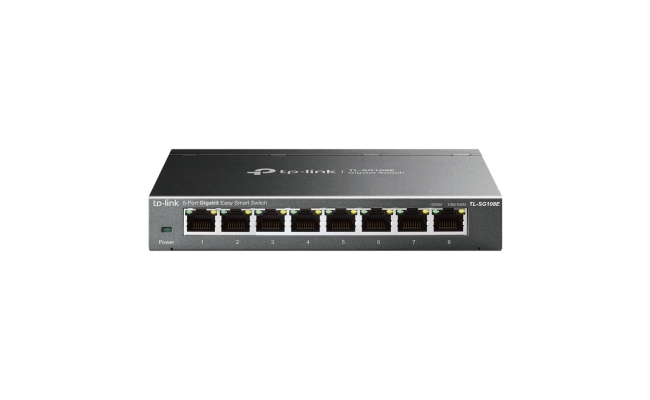 Switch TP-Link TL-SG108E, 8 port, 10/100/1000 Mbps