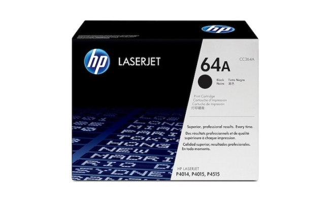 Toner HP CC364A, black, NR.64A, 10K ORIGINAL HP LASERJET P4014,...