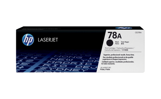 Toner HP CE278A, black, 2.1 k, LaserJet Pro P1566, LaserJet ProP1606DN,...