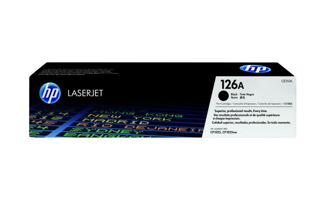 Toner HP CE310A, black, 1.2 k, LaserJet Pro 100 M175A, LaserJetPro 100...