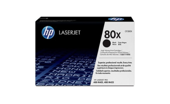 Toner HP CF280X NR.80X Black 6,9K ORIGINAL HP LASERJET PRO 400 M401A...