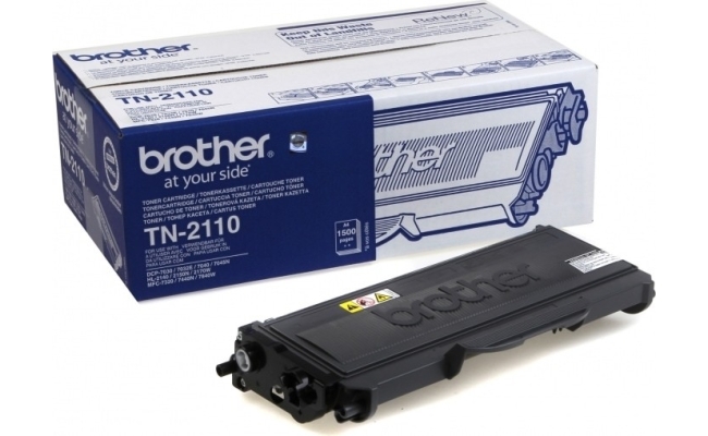 Toner Original Brother Black, TN2110, pentru...