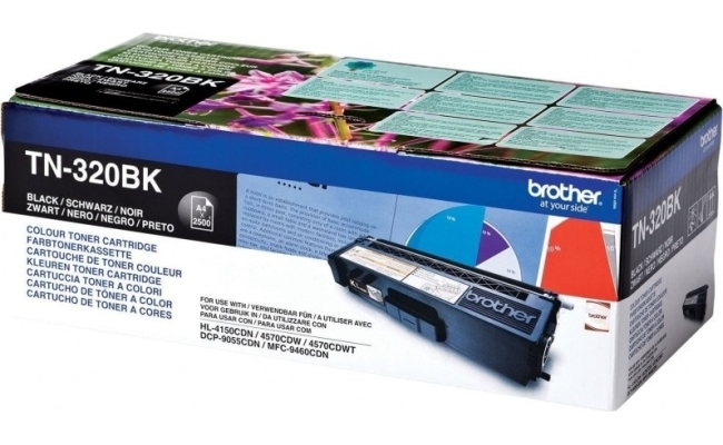 Toner Original Brother Black, TN320BK, pentru...