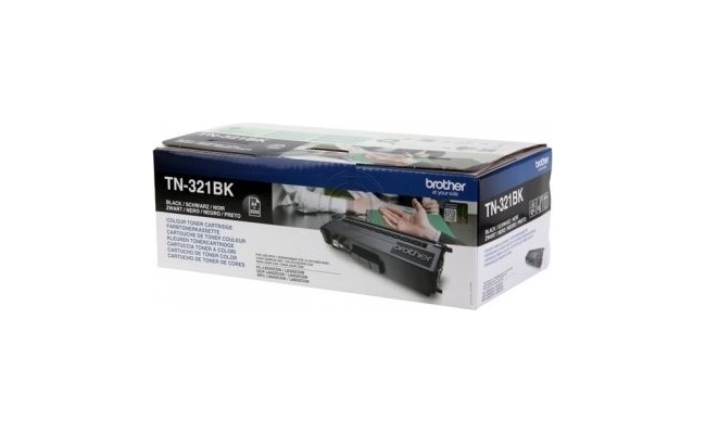 Toner Original Brother Black, TN321BK, pentru HL-L8250|L8350, 2.5K, incl.TV 0...