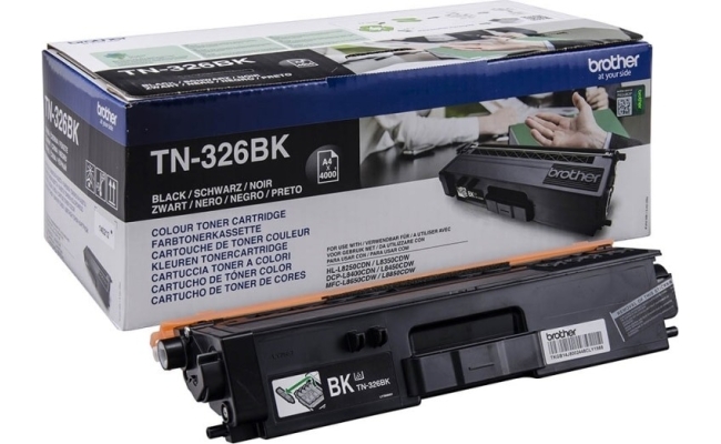 Toner Original Brother Black, TN326BK, pentru HL-L8250|L8350, 4.5K, incl.TV 0...