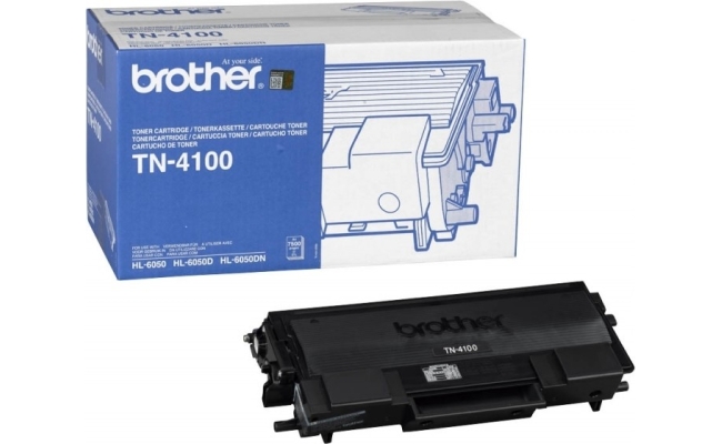 Toner Original Brother Black, TN4100, pentru HL-6050|6050D|6050DN, 7.5K,...